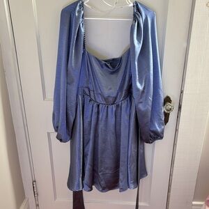 Arula Shimmering Blue Dress